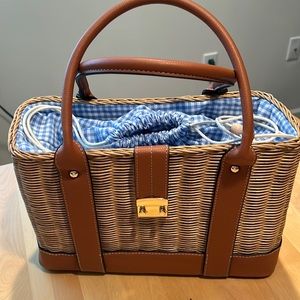 Tommy Bahama Wicker Bag